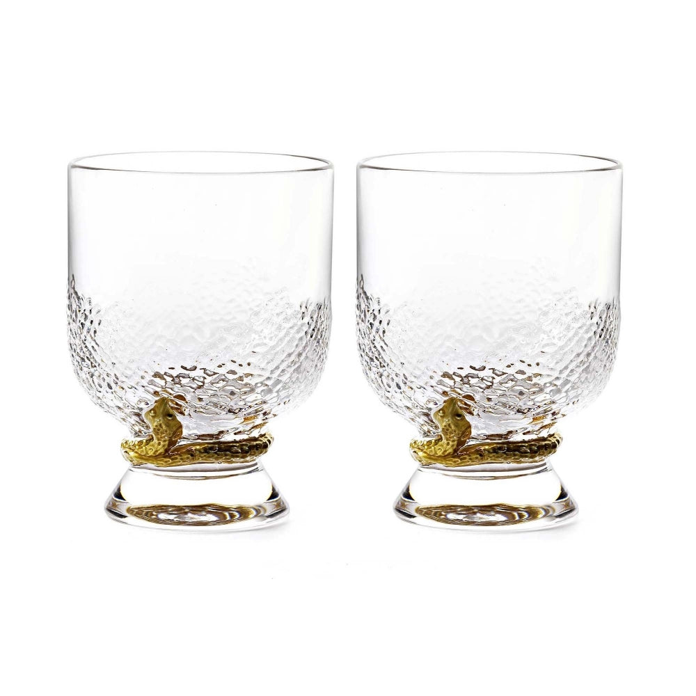 ROBERTO CAVALLI - BICCHIERE OLD FASHION / OLD FASHION GLASS ** - SET 2 PZ